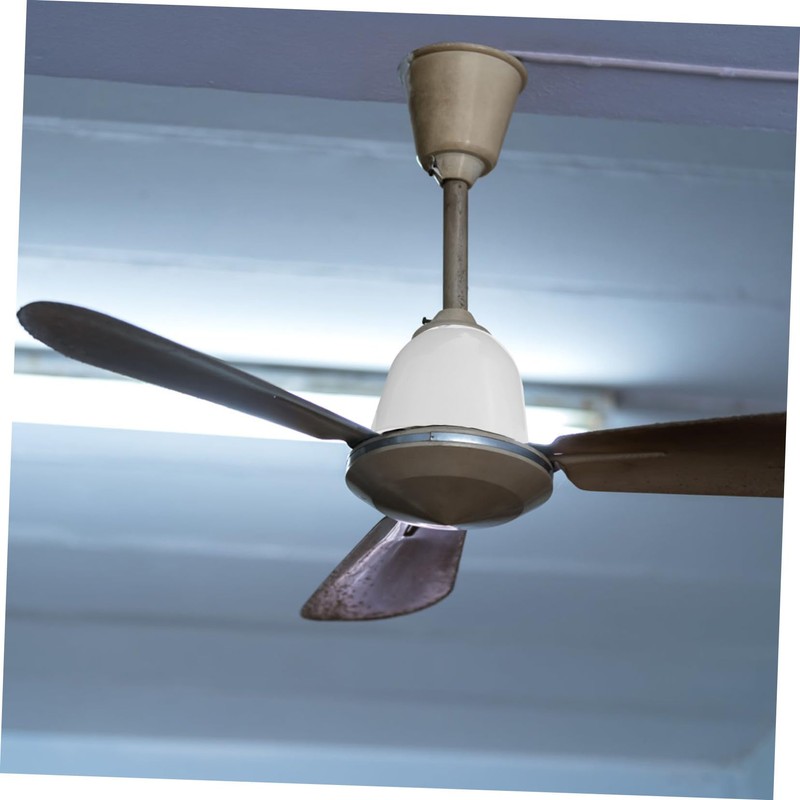 ABOOFAN 3sets Ceiling Fan Accessories Plastic Fan Bottom Canopy Ceiling