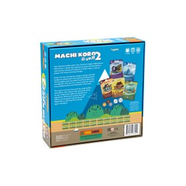 Machi Koro 2 Board Game - New Adventures Await in Your Quirky City! Fast-Paced Dice Rolling Strategy Game for Kids and Adults, Ages 10+, 2-5 Players, 45 Minute Playtime, Made by Pandasaurus Games