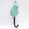 Fyne-Finds Blue Parrot Bird Shaped Vintage Shabby Chic Rustic Coat