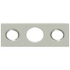 Strike Plate for 7" Flush Bolt Satin Nic