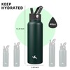 Konokyo 40oz Insulated Water Bottle Stainless Steel Sport Bottles with