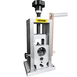 VEVOR Máquina peladora de alambre, de 0.06 a 1.57 pulgadas, accionada por taladro, peladora manual de cobre con acero tratado térmicamente ultra durad