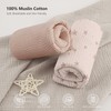 Bearmoss Muslin Cot Sheets 100% Cotton Baby Bed Sheets Soft&Breathable