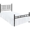 Sleepwell Ruffled Bed Skirt With Split Corners - 20 Inch