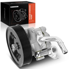 A-Premium Power Steering Pump, with Pulley, Compatible with Nissan NV1500 2012-2021, NV2500 2012-2021, NV3500 2012-2021, 4.0L, Replace # 491101PE0A