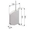 Selve Mini Winder Surface-Mounted Pivoting with 5 m Cord 4.5
