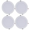 Q QINGCHEN 8W RV Boat DC 12V Recessed Ceiling Light
