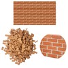 Cayway Pack of 420 Mini Simulation Bricks, 1:35 Mini Scale