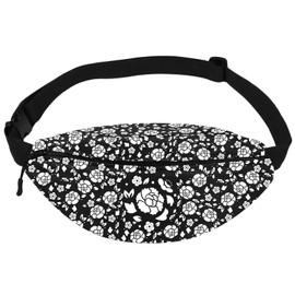 Kpop Gürteltasche für Liebhaber, Kpop Lotusblüte, Geschenke, Agust-Geschenke, Kpop-Fans, Blackflower Fp3, modisch