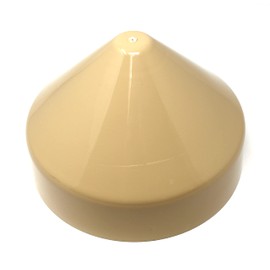 JSP Manufacturing Tan Cone Dock Piling Cap/Piling Cover from 8" to 12" (8 inch)