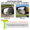 KVAEY Small Silicone Window Squeegee, 5.9 Inch Car Windshield Water