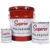 Superior Stone Polyester Transparent Knife-Grade Adhesive (1 Quart) for Natural