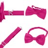 DonDon Father-son bow tie set in partner look, already tied