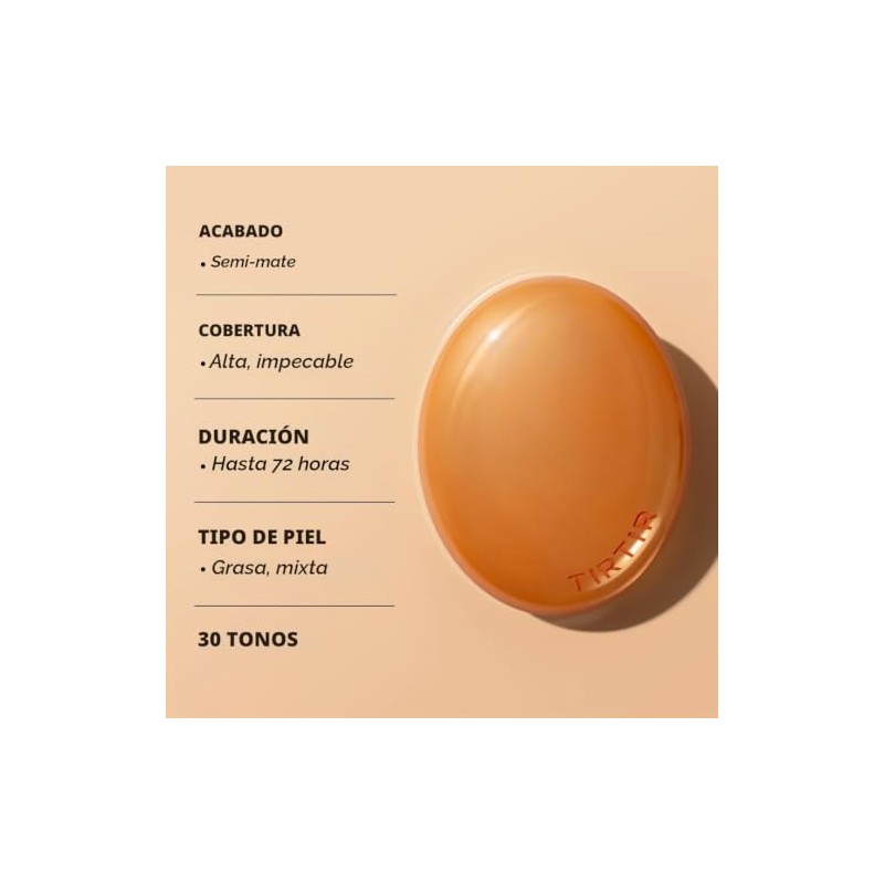 Tirtir [tama?o Mini] Base de Maquillaje con Filtro Ai Mask