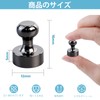 BOCHUANG 18pcs 12*16mm Black Refrigerator Magnets Strong