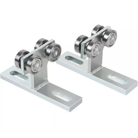 Neer 2 Pcs Electric Hoist Installation Roller Trolley 1-5/8" Wide & All 1-5/8" NEER