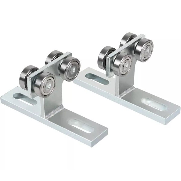 Neer 2 Pcs Electric Hoist Installation Roller Trolley 1-5/8" Wide