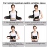 Chaleco Corrector De Postura Ortopédico Faja Lumbar Unisex