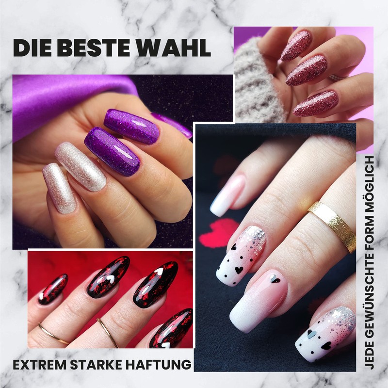 loroya® LED/UV Builder Gel Boost Thick Clear 50 g Builder