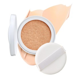 ozio Beauty Opener Cushion Foundation (Pink/Refill 0.4 oz (12 g) / Puff, SPF45 PA++++ UV Protection, Makeup Foundation, Highlight, Moisturizing Care