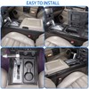Gear Shift Console Trim Frame Compatible with Hummer H2 2003-2007,