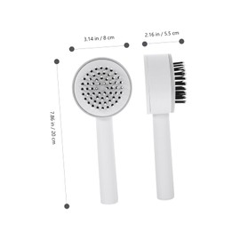 FRCOLOR Hair Brush for Women Handle Detangling Comb Massage Function for Wet Dry Hair Lightweight and Reduces Frizz and Knots