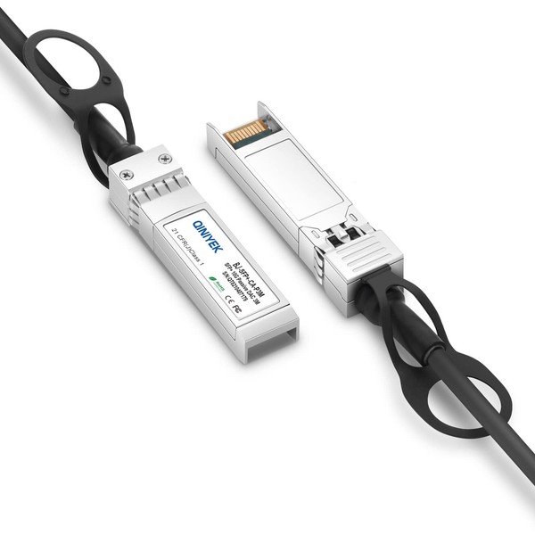 QINIYEK 10G SFP+ DAC Twinax Cable 3 m (10 ft),