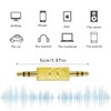 Greluma 3pcs 3.5mm (1/8") Male to Male Stereo Coupler Adapter