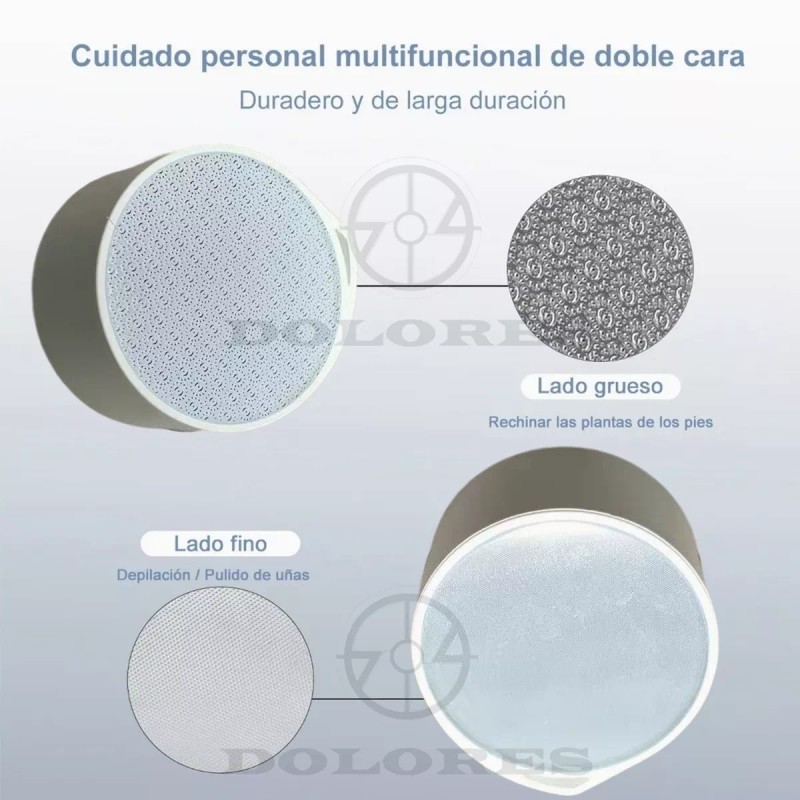 Dolores Depiladora Física Cristal Reutilizable Indoloralimpiadorpies