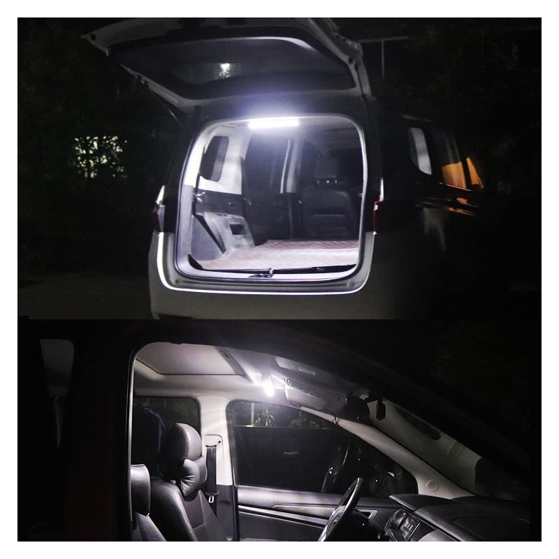 Hsthe Sea 2 PCS LED Interior Light Strip Interior Lighting