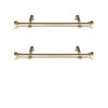Rod Desyne - SIDE100-3 1" Side Curtain Rod, 12-20 inch