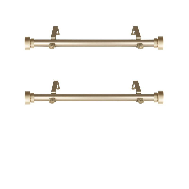 Rod Desyne - SIDE100-3 1" Side Curtain Rod, 12-20 inch