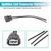 uxcell 4pcs Ignition Coil Connector for Nissan Frontier 2005-2017 for