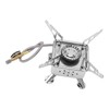 Foldable Camping Stove Light Weight Four Legged Design Safe Portable