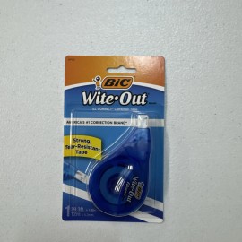 Bic Wite-out Brand Ez Correct Correction Tape, 39.3 Feet, 1-Count Pack