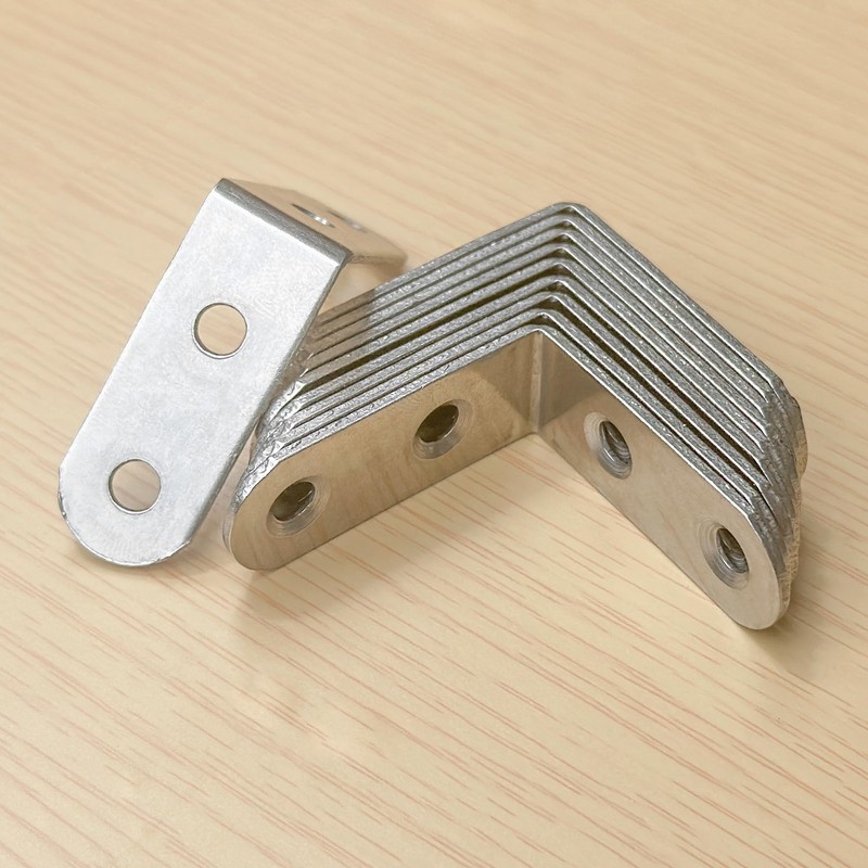 30 PCS Stainless Steel L Shaped Shelf Brackets,Angle Corner Bracket