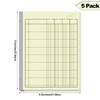 Zhanmai 5 Pack 250 Sheets Analysis Pad Columnar Books 3