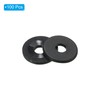 PATIKIL M3 100pcs Nylon Flat Washers 3mm ID 10mm OD