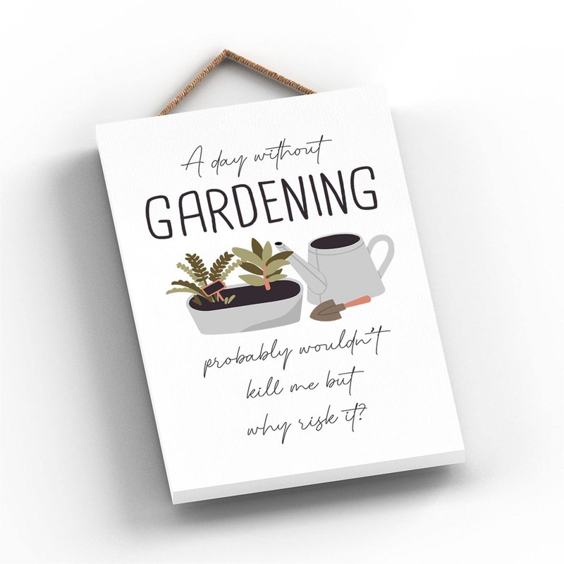 Global Designs A Day Without Garden Theme Gift Idea Hanging