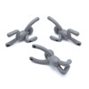 Umbra Buddy Hooks Set of 3 Dark Grey - Decorative
