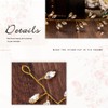 JONKY Bride Rhinestone Wedding Hair Vine Crystal Hair Piece Bridal