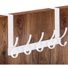 MIVITOOM Over Door Hanger with 5 Hooks, Door Hooks 32