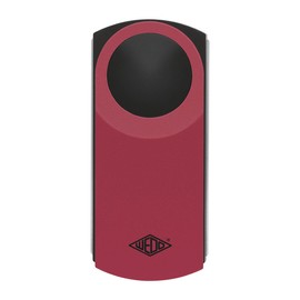 Wedo 2717602 Leuchtlupe Swing-It Kunststoff, 3-fach Vergrößerung, Ausschwenkbare Linse, Automatisches LED Licht 11, 2 x 5, 0 x 1, 3 cm, inkl. Batterien, rot-metallic