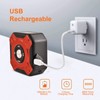 Digital Laser Tape Measure Aluminum Alloy Rechargeable 131FT Laser Measuring