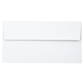 LUXPaper Photo Greeting Invitation Envelopes | 4 3/8" x 8 1/4" | Bright White | 70lb. Text | 50 Qty