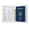ANNAMISSI Passport Holder Women,RFID Blocking Travel Wallet,Leather Card Case Travel