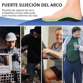 Plantillas Para Fascitis Plantar,Plantillas Ortopédicas Para Pies Planos,Plantillas Ortopédicas Para Hombre,Para El Dolor De Talón, Fascitis Plantar, Pronación, Pies Planos, Alivio Del Dolor De Pie