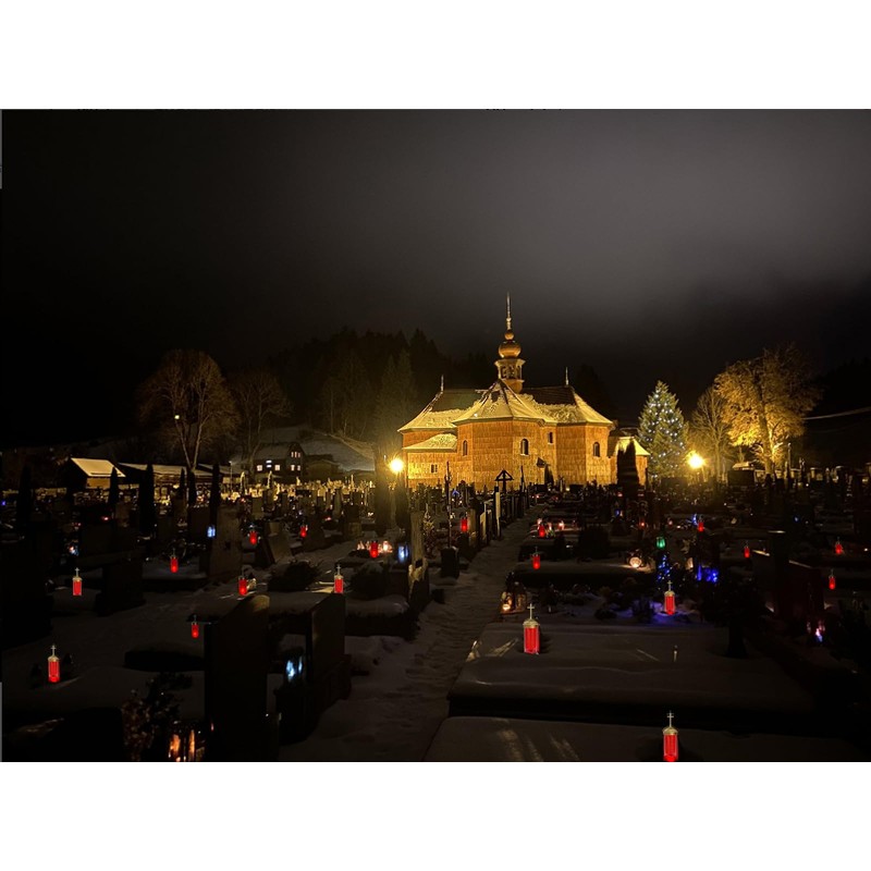 VIIACA Grave Lights for Cemetrey Grave Markers for Cemetery for