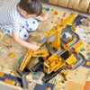 TEMI Construction Truck Toys for Boys 3 4 5 6