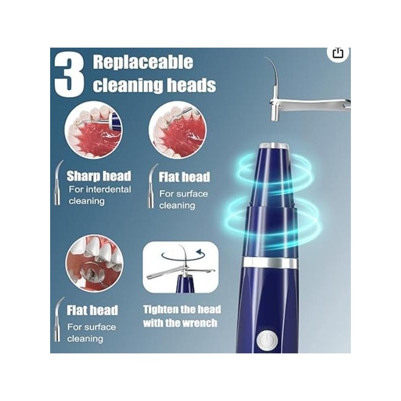 Plaque/Tartar Remover for Teeth, Dental Calculus Remover Teeth Cleaning Kit
